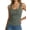 Gray Green, variant on MOYIKO Women's Sleeveless Henley Tank Tops Ribbed V Neck Button Down T Shirts Summer Slim Fit Tee Tops