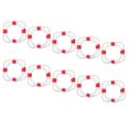 thumbnail image 1 of Decorative Swim Ring Models 10Pcs Red Plastic for Decoration Photo Props Bathtub Playtime, 1 of 5