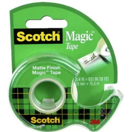 Scotch Magic Tape 3/4'' x 650'' 1 ea (Pack of 6)