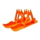 thumbnail image 3 of Juego de esquí deportivo para nieve, trineo de invierno, tabla de snowboard, soporte de estacionamiento estable Naranja, 3 of 7