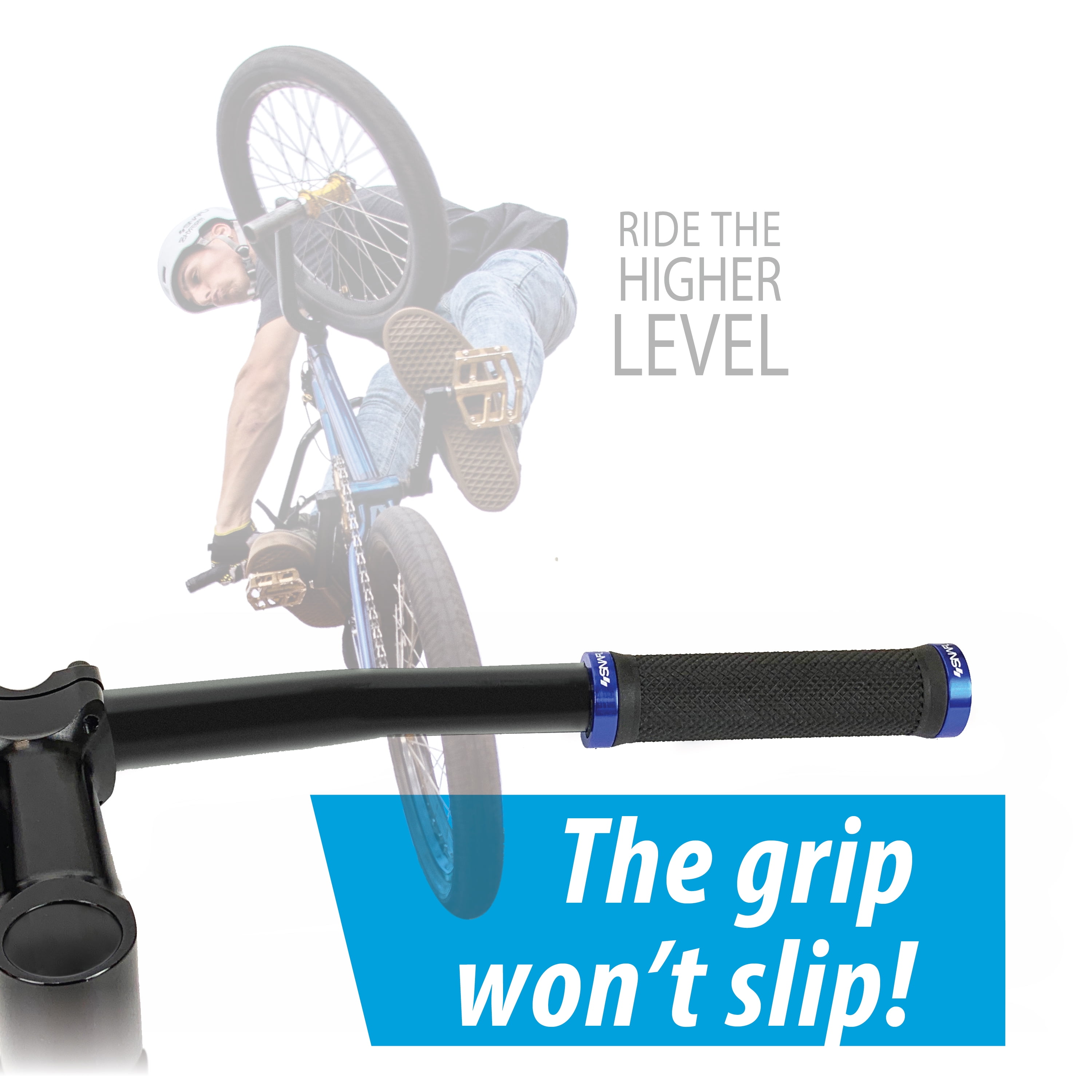 WFS World Map Lenkergriffe Für MTB & City-Bikes - Soft & Anti-Rutsch