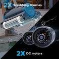 thumbnail image 2 of DOLPHIN Premier Robotic Pool Cleaner with Powerful Dual Scrubbing Brushes and Multiple Filter Options, Ideal for In-ground Swimming Pools up to 50 Feet., 2 of 9