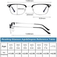 thumbnail image 5 of GJX 2026 New Auto Focus Glasses Self Adjusting,Blue Ease Optics Glasses,Smart Auto Focus Anti Blue Reading Glasses Half Frame Anti Blue Light Reading Glasses for Men Women Metal Frame, 5 of 7