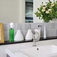 thumbnail image 3 of SHOWERORO 5Pcs Travel Toiletry Bottles Compact Plastic Green for Daily Use, 3 of 4