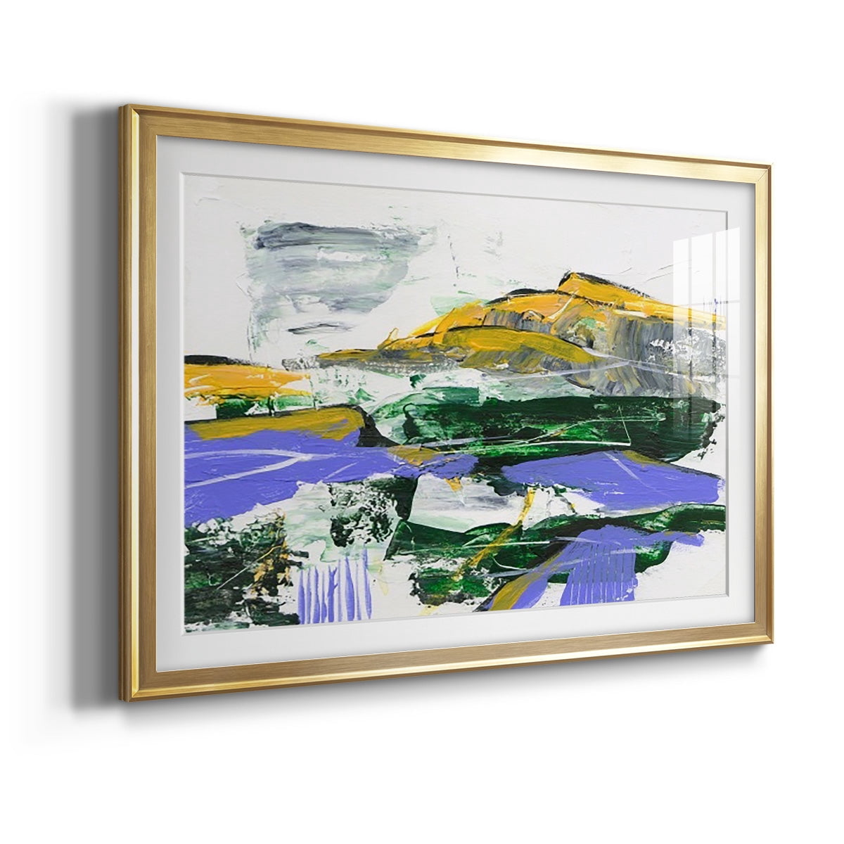 Silent Mountain VI Premium Framed Print - Ready to Hang