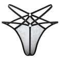 thumbnail image 5 of Watercolor Floral Open Type Women's Panties Crotch Opening G-strings Thongs Lingeries Underwear, 5 of 7