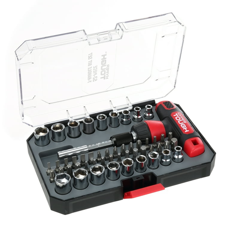 小物 t.t.t.t.o.t.t.t.t Hyper Tough 52 Piece T-Handle Ratchet Multi-type Screwdriver Bit