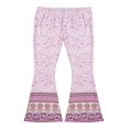 thumbnail image 1 of Women Boho Printed Flared Trousers Hippie High Waist Printed Wide Leg Long Flared Bell Bottom Pants, 1 of 6