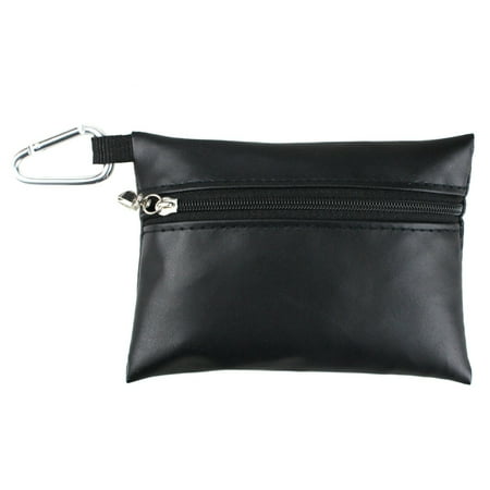 MANNYA Golf Golf Ball Storage Bag Golf Ball Holder Pocket Zipper Golf Ball Holder Bag
