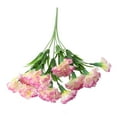 thumbnail image 3 of Bgsha 11Head Carnation Artificial Flowers Plastic Fake Plants Home Party Wedding Decor, 3 of 9