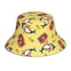 thumbnail image 1 of Balery Pineapples Sharks In Hawaiian Sombreros para el sol para hombre y mujer, sombrero de pescador con UPF 50+, 1 of 6
