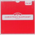 Gemmy Airblown Inflatable Christmas Elephant, 4'