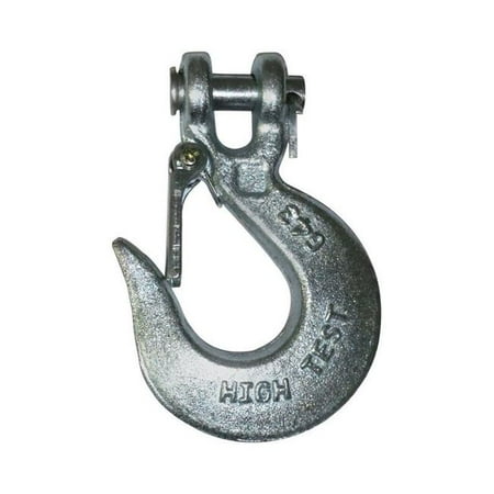 

Large Galvanized Silver Carbon Steel 0.31 in. Slip Hook 4700 lbs