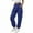 Blue, variant on UAMVSH Womens Cargo Sweatpants Oversized Fleece Fall Jogger Pants with Pockets Fashion Loose Fit Cinch Bottom Jogging Pants(X-Large,Red)