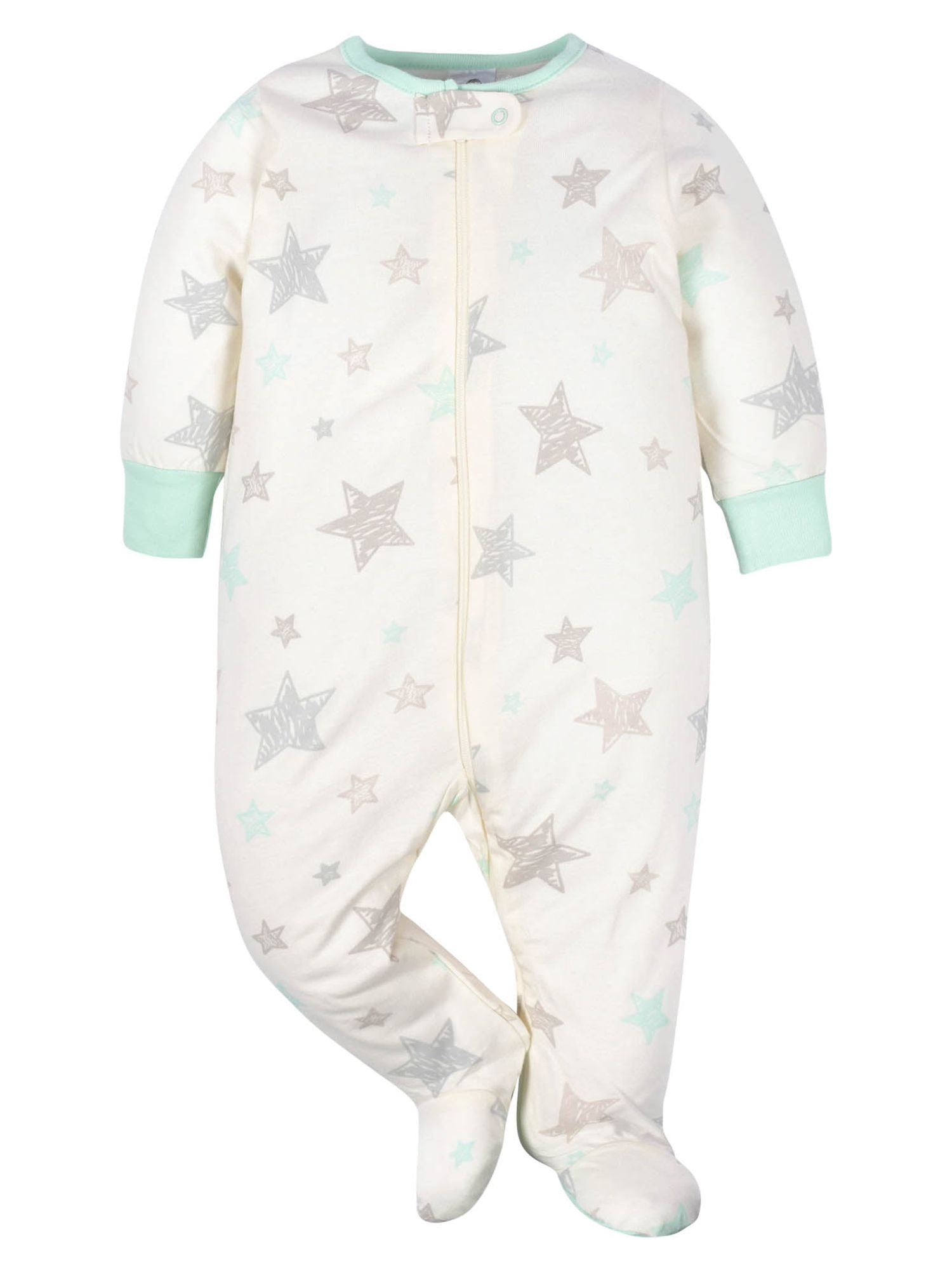 Gerber Baby Boy or Girl Gender Neutral Sleep 'n Play Footed Pajamas, 4-Pack