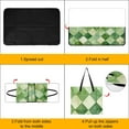 thumbnail image 4 of Bohemian Color Waterproof Picnic Blanket with Foldable Zipper, Suitable for Outdoor Use, Suitable for Travel, Camping, Beaches, Parks, Grasslands, Picnic Blanket Accessories, 4 of 8