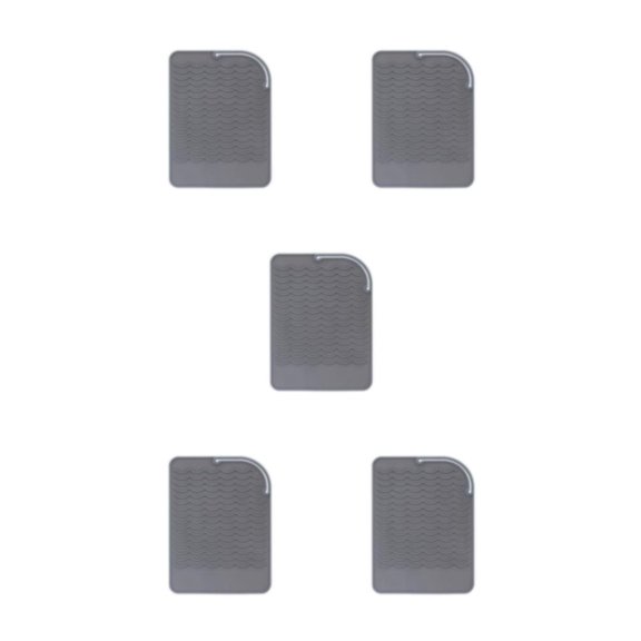 Plancha para el cabello Cateissary corta gris liviana tipo 2