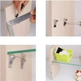 thumbnail image 3 of 50 Pack Glass Shelf Brackets with Polished Chrome Zinc Alloy Suction Cup Base, 3 of 5