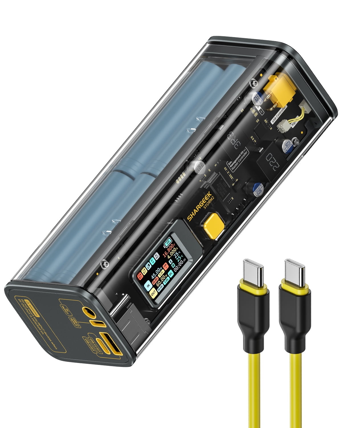 SHARGEEK「STORM2」 Bank mocy Shargeek Storm 2 100 W - przejrzec pakiet Poland