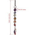 thumbnail image 4 of 7 Chakra Gemstone Reiki Healing Crystal Pendant Home Interior Decoration For Good Luck, Protection - Tumbled Palm Stone, 4 of 5