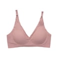 thumbnail image 1 of Sous-vêtements à Rayures Douces en Gelée Sans Marque pour Femmes Sans Anneau Bretelles Doubles Fixes Quatre Boucles Rassemblées pour Collecter par Pass Anti-Affaissement, 1 of 5