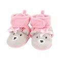 thumbnail image 5 of Hudson Baby Infant Girl Cozy Fleece Booties, Bunny Bear, 12-18 Months, 5 of 5