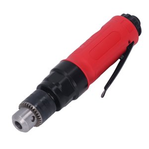 Pneumatic Power Drill, 2500rpm Rear Exhaust Muffler Labor Saving 3/8in Air Straight Drill  for Drilling Projects