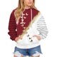thumbnail image 1 of Sudaderas con capucha de manga larga con cordón y estampado de mariposas para mujer Fridja ghj987+3298, 1 of 6