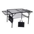 thumbnail image 3 of Mesa De Camping Portátil De Malla De Escritorio Con Bolsa De Transporte Mesa De Parrilla Plegable Para RV, 3 of 8
