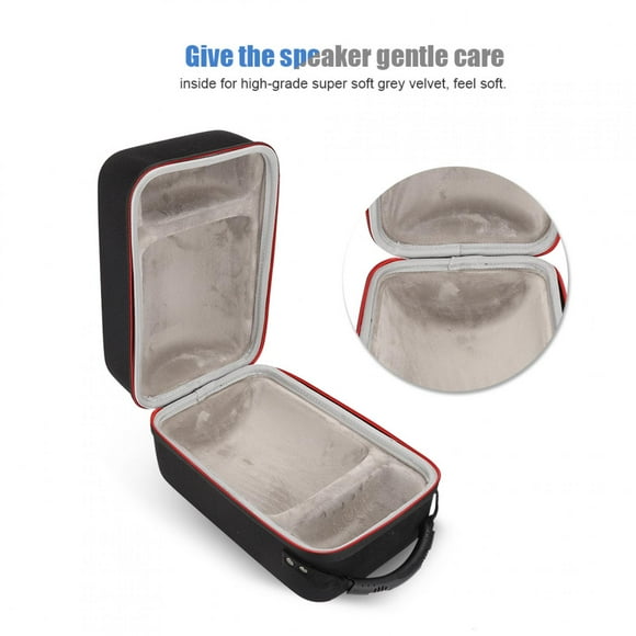 Speaker Bag, Smart Speaker Sound Box Black Protective Bag, Speaker Protective Bag, Worked with SONO Speaker Outdoor Activity