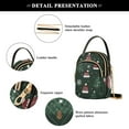 thumbnail image 4 of FORMRS Crossbody Bag for Women Shoulder Cell Phone Purse with Zipper, Green Christmas Hats, 4 of 7