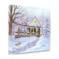 thumbnail image 2 of "Christmas Sled" By Julie Peterson, Fine Art Giclee Print on Gallery Wrap Canvas, Ready to Hang, 2 of 2