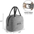 thumbnail image 3 of Bolsa de almuerzo aislada, lonchera a prueba de fugas, bolsa térmica reutilizable con bolsillo frontal, bolsa de picnic, 3 of 5