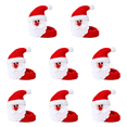 thumbnail image 1 of Navideña para Mesa Navidad Funda Barba Larga Papá Noel Copa Vino (Papá Noel), 1 of 2