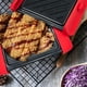 thumbnail image 5 of Bandejas para barbacoa de calentamiento rápido, bandejas antiadherentes para horno microondas, 2 uds., 5 of 7