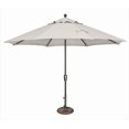 thumbnail image 1 of SimplyShade 11 ft. Catalina Octagon Push Button Tilt Market Umbrella  Natural, 1 of 2