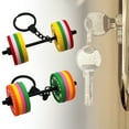 thumbnail image 6 of SDFGTstore Fitness Themed Detachable Keychain Rubber Design Bag Hanging Decoration Charm Gym Enthusiast Gift, 6 of 21