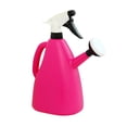 thumbnail image 1 of Regadera Botella pulverizadora Mister 1 litro 2 en 1 Botella de niebla recargable Gatillo Latas de jardinería a presión manual Atomizador para jardín Plantas de interior Flores (Rosado), 1 of 5