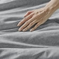 thumbnail image 5 of Regency Heights Twin/Twin-XL Size Comforter Set, 5-Piece Reversible Bed in a Bag with Sheets, Gray, 5 of 13