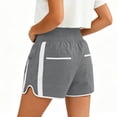 thumbnail image 4 of cocolona Womens Summer Casual Athletic Shorts Elastic Waist Drawstring Workout Gym Running Shorts with Pockets, 4 of 5