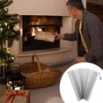 thumbnail image 2 of 2pcs Fireplace Mesh Screen Curtains Fireplace Screen Panels with Handles, 2 of 8