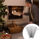 thumbnail image 4 of BRIGHTFUFU 2 paneles de malla para chimenea con asas, 4 of 8