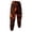 Saffron-C4, variant on Mens Work Cargo Pants Water Resistant Elastic Waist Cargo Pants with Multi-Functional Pockets Quick Dry Joggers Rip Stop Lightweight Military Big and Tall Cargo Trousers,Red XL