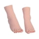 thumbnail image 1 of 1 Par de Pies de Maniquí Femenino de ño Natural, Pies Modelo para Sandalias de Joyería, Calcetines de , Pintura Artística, Dibujo, 1 of 9