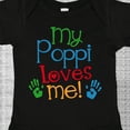 thumbnail image 4 of Inktastic My Poppi Loves Me Boys or Girls Baby Bodysuit, 4 of 5