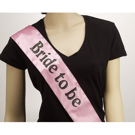 Pink Bride to Be Wedding Sash Favor Gift or Keepsake