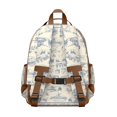 thumbnail image 3 of Multi-layered travel backpack, lightweight and spacious, water-resistant, ideal for school or commuting, featuring small Butterfly motif., 3 of 6