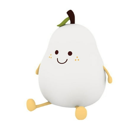 

sdghg Pear Shaped Lamp in Cartoon Facial Expression Pattern Rechargeable LED Night Light Valentine’s Day Gifts