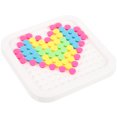 thumbnail image 5 of 4Pcs Puzzle Coasters White Abs Material Heat Resistant For Cup Mat Home Decoration Valentines Day Gift, 5 of 5