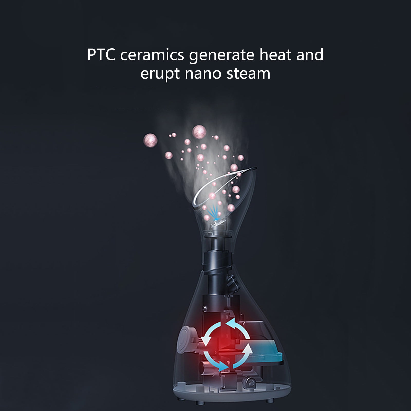Kiplyki Wholesale Facial Steamer Facial Steamer For Deep Cleansing Facial Home Facial Spa Warm Mist Humidifier Atomizer
